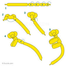 Now part of the balloon will be sitting along side itself. 15 Easy Balloon Animals Ideas Balloon Animals Easy Balloon Animals How To Make Balloon