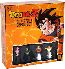 New official photos have been released online, showcasing the figures in and out of packaging. Amazon Com Dragon Ball Z Collector S Chess Set Custom Sculpted Chess Pieces Dbz Heroes Villains Goku Buu As Kings Vegeta Cell As Queens Officially Licensed Dragon