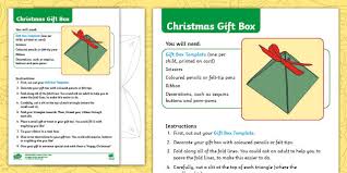 Take the same edges of the corners you just folded, and fold them up along the next fold line to form the sides of the box. Origami Christmas Gift Box Craft Instructions Teacher Made