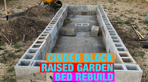 Give it a fun shape with flowing curves or use it to echo the lines of your house. Cinder Block Raised Garden Bed Taking Two Garden Beds And Making One Large Garden Bed Youtube