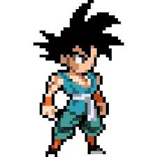 Goku Traje Maestro Final Z Sprite In 2020 Pixel Art Perler Bead Art Art