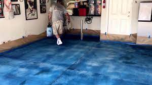 Amber, blue, bronze, black forest, navy. Blue Concrete Stain Orange County Youtube