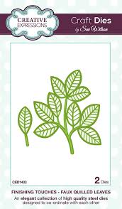 Creative Expressions Moule Pour Decoration En Forme De Feuille Amazon Fr Cuisine Maison Creatif Craft Fabrication De Cartes