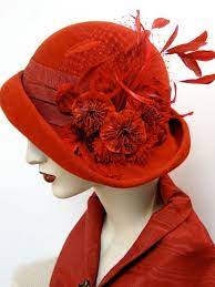 Pin By Fernanda Esteves On Hats Red Hats Fancy Hats Hats