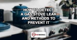 Can a gas stove leak gas?