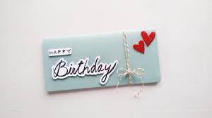 Say thank you with a great birthday card. Beautiful Birthday Card Making Diy Birthday Card Ideas Dinesh Arts Youtube