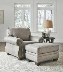Living room chairs are the adjustable chairs which can be moved easily to your rooms. Ashley Olsberg Steel Chair With Ottoman On Sale At Furniture And Mattress Warehouse Serving Holland Mi
