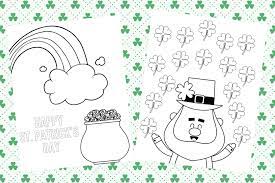 You will love these free resources for toddler, preschool, and kindergarten age students. St Patrick S Day Coloring Pages Free Printables Simply Bessy
