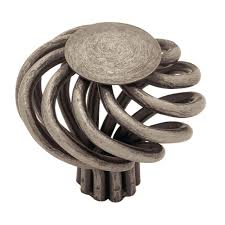antique pewter large wire flat top