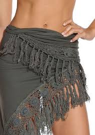 Ondademar Fringed Crochet Pareo Kiyafet Dantel Ve Ilham