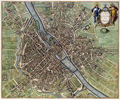 Free Image On Pixabay Paris Map City Old 1657 Drawn Paris Map Paris Map Poster Vintage Paris Map