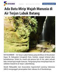 Saya menggunakan sepatu yang memiliki tapak licin, sehingga sangat menyulitkan karena licin. Kabapayakumbuh Katasumbar Air Terjun Kaba Bukittinggi Facebook