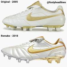 Nike Tiempo Air Legend R10 2018 Remake Vs 2005 Original Nike Football Boots Nike Football
