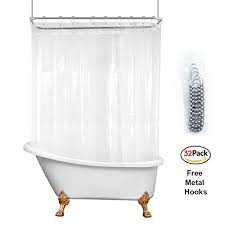 How i moved & refinished this clawfoot tub (and lived to tell the tale). Clawfoot Tub Shower Curtain Ideas Clawfoot Tub Shower Curtain Solutions