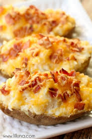 How To Make Twice Baked Potatoes Video Lil Luna Recipe Recipes Food Cooking