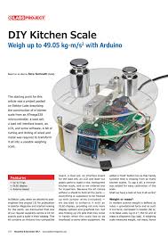 Input voltage 0 to 5 volts at an analog pin gives value read at the pin of 0 to 1023. Oled Kitchen Scale By Lee Yuan Issuu