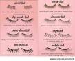 Types of eyelash extensions