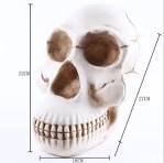 Estatua de calavera de resina para decoración del hogar de ...