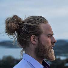 Lasse L Matberg On Instagram Because Manbun I Guess Whenthebeardwasmighty Flashbackfriday Have A Great We Man Bun Hairstyles Man Bun Haircut Hair Styles