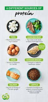 Protein Power Healthy Nutritious Food Health Food