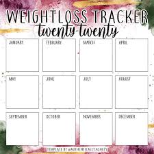 Pin On Weight Loss Tracker Instagram Templates Ww