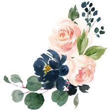 Navy Blue And Blush Pink Floral Country Wedding Square Sticker Zazzle Com In 2020 Floral Watercolor Watercolor Flowers Paintings Floral Painting
