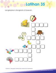 Latihan Suku Kata Di 2020 Suku Kata Membaca Lembar Kerja