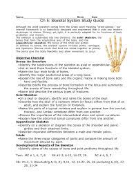 Ch 5 Skeletal System Study Guide