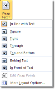 Text Wrapping In Word Microsoft Word Document Words Job Hunting