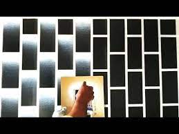 interior creating the 3d brick wall design ideas youtube geometric wall paint wall paint designs creative wall painting