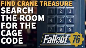 Search the room for the cage Code Fallout 76 - YouTube