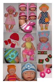 Haakpatroontjes Voor Babyborn Digitale Versie Gehaakte Poppenkleertjes Haken Baby Poppenkleertjes