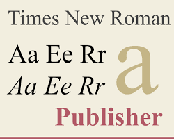 Times New Roman fontu resmi