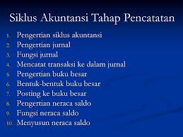 Check spelling or type a new query. Siklus Akuntansi Tahap Pencatatan Ppt Download