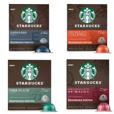 For starbucks lovers that own a vertuo machine, the blends of the coffee house giant are available for you too. Buy Starbucks Capsules For Nespresso Originalline Coffee Gear At Home