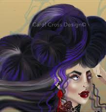 Dark Art Woman, Gothic Wall Art, Moody Whimsy Goth Decor, Occult Gothic  Gift