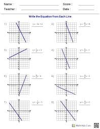 Graphing Linear Equations Worksheet Pdf Graphing Linear Equations Homework Help Marketing Writing Linear Equations Graphing Linear Equations Writing Equations
