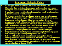 Penekanan utama rancangan malaysia kelima adalah untuk meningkatkan sektor perindustrian. Perpaduan Untuk Kesejahteraan Ppt Download