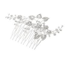 Crystal Flowers And Vines Hair Comb Hair Accessories Pearl Flower Hair Clips Bridal Hair Accessories