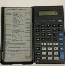 We did not find results for: Texas Instruments Ti 30 Stat Scientific Calculator W Cover Scientific Calculator Calculator Reference Cards
