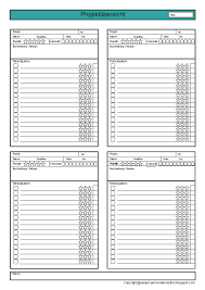 Personal Evolution Projekt Planung Projektplan Vorlage Vorlagen