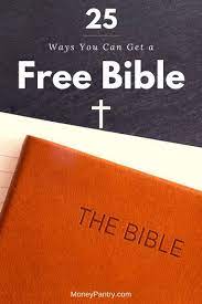 There are two versions of this bible study available: 25 Places To Get A Free Bible In 2021 By Mail Or Online Moneypantry
