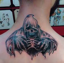 Grim reaper tattoos are a representation of death. 50 Traditional Grim Reaper Tattoo Designs With Meaning 2021