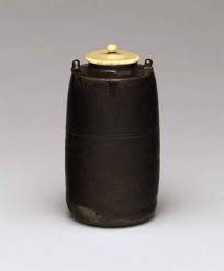 A Stoneware Tea Caddy Chaire Tea Caddy Japanese Tea Ceremony Tea