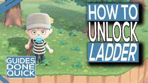 How To Get A Ladder In Animal Crossing New Horizons Youtube
