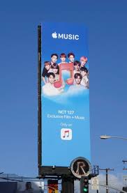 Apple Music Nct 127 Billboard Billboard Billboard Design Music