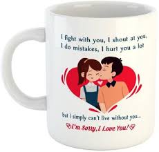 The following i'm sorry i love you episode 1 english sub has been released. Fabtoday I M Sorry I Love You Coffee Best Valentine Gift For Husband And Boyfriend Girlfriend Wife Color White Ceramic Coffee Mug Price In India Buy Fabtoday I