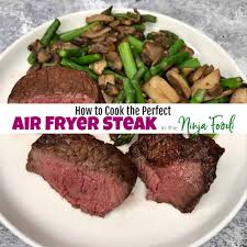 Season with salt and pepper, then coat with flour. How To Cook The Perfect Air Fryer Ninja Foodi Steak