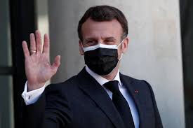 Président de la république française. Macron To Make Covid 19 Address As Third Wave Swamps French Hospitals Reuters