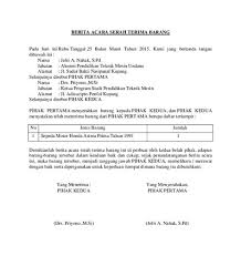Setiap berita acara serah terima barang memiliki poin yang hampir sama dengan berita. Download 5 Contoh Berita Acara Serah Terima Jabatan Uang Dan Dokumen